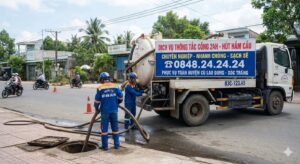 hút hầm cầu cù lao dung giá rẻ